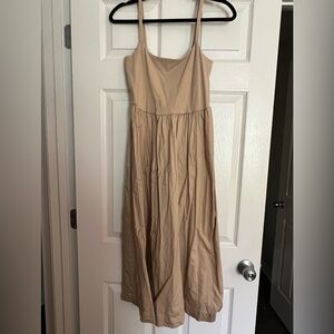 Old Navy Beige Maxi Dress